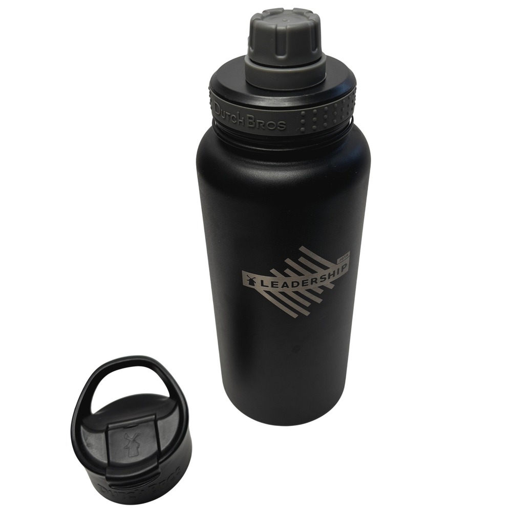 Dutch Bros Coffee Leadership Canteen 32 oz Tumbler Bottle w 2 Lids Rare 2018‎ DB
